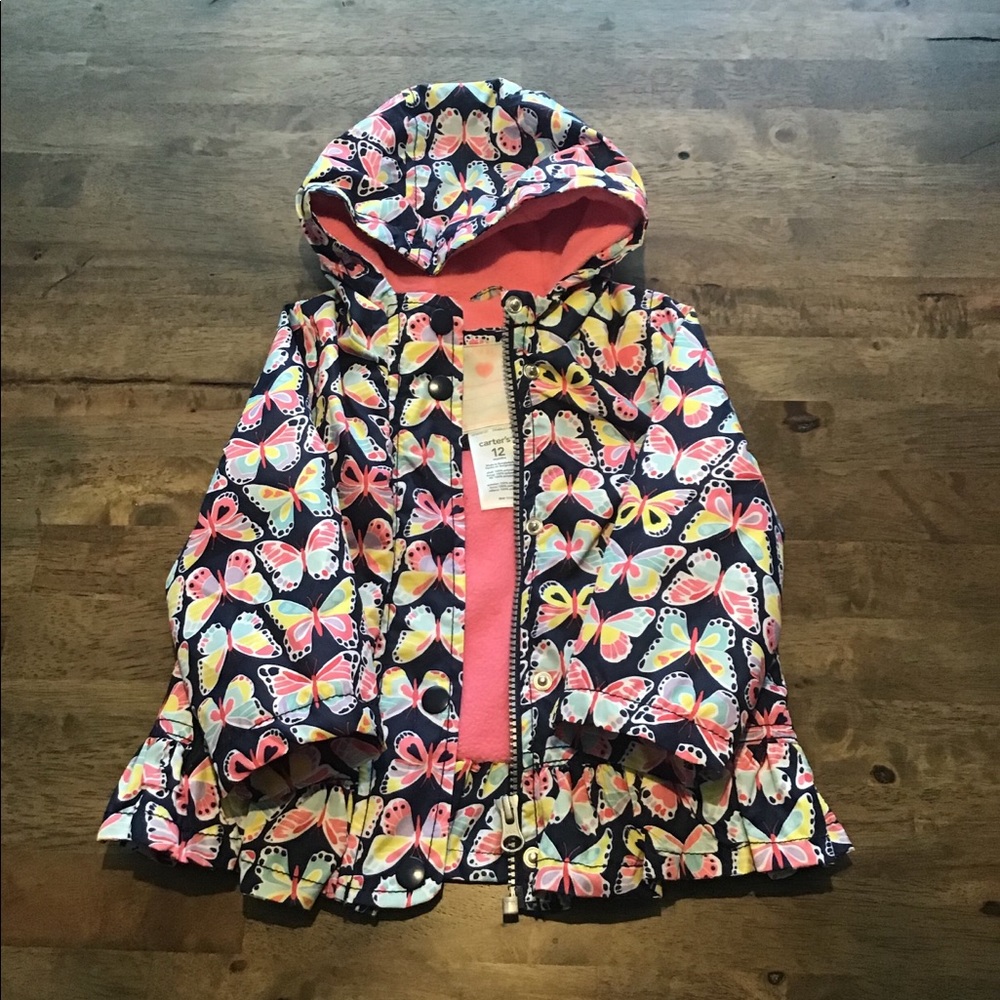 Butterfly raincoat
